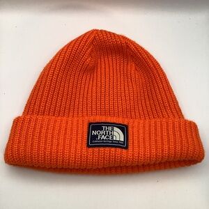 The North Face Orange Winter Beanie